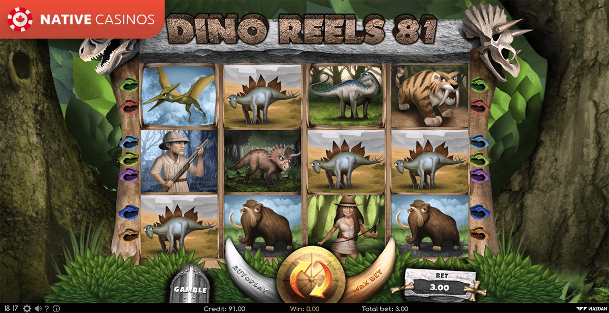 Play Dino Reels 81 By Wazdan