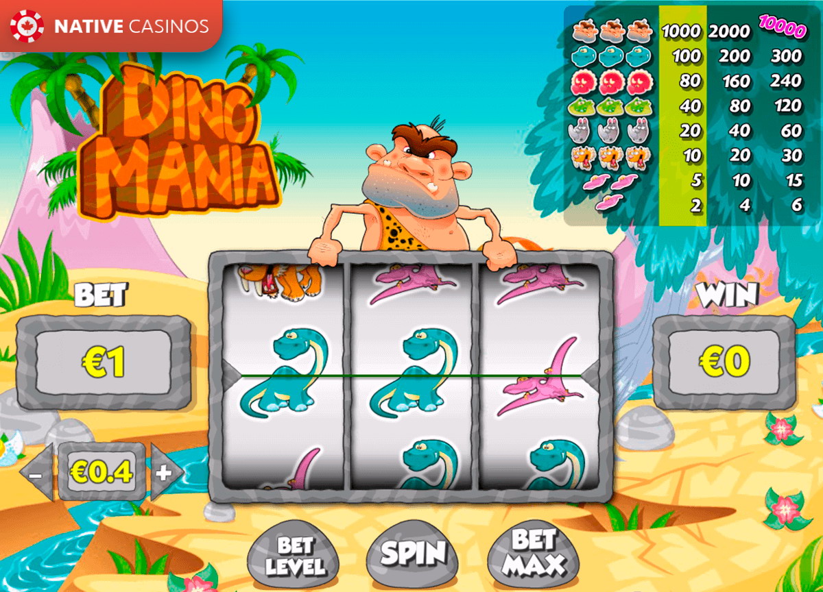 Play Dinomania By Pariplay