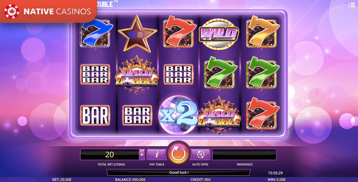 Play Disco Double Slot by iSoftBet