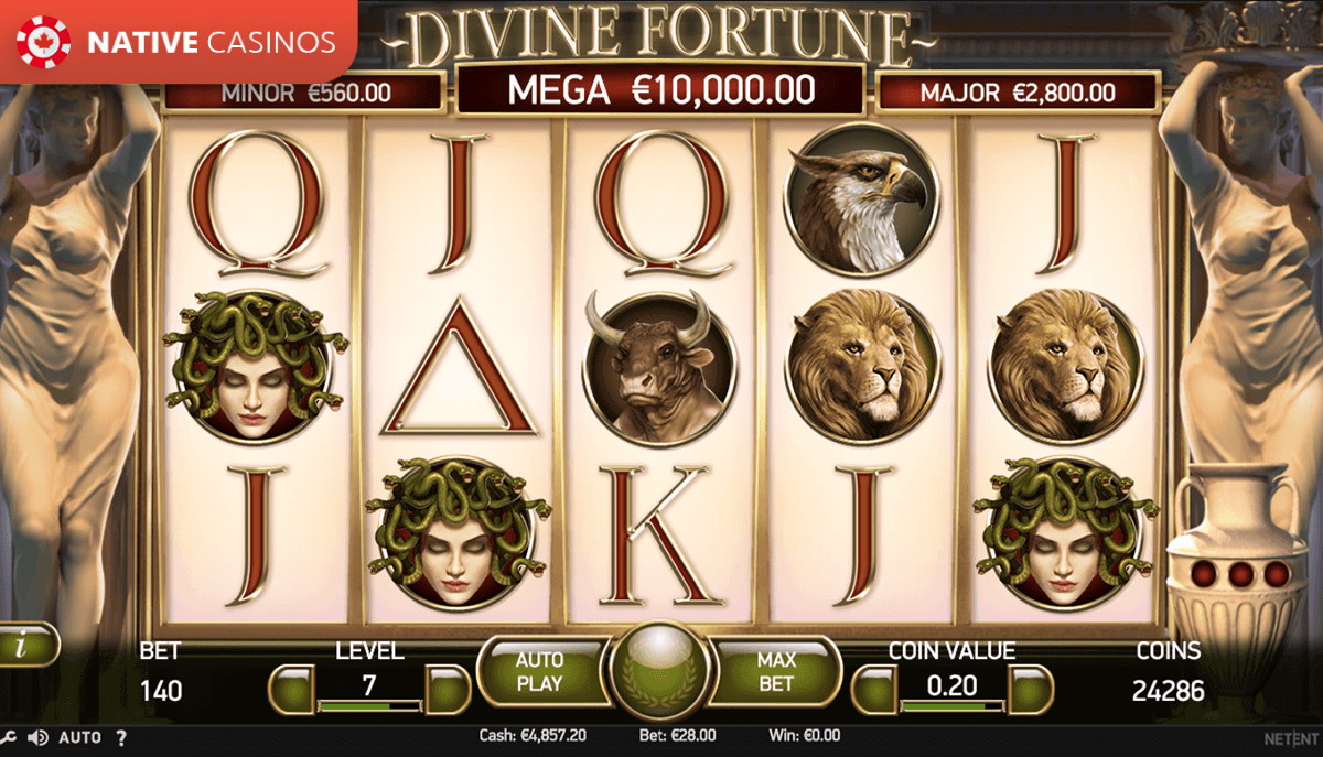Play Divine Fortune By NetEnt
