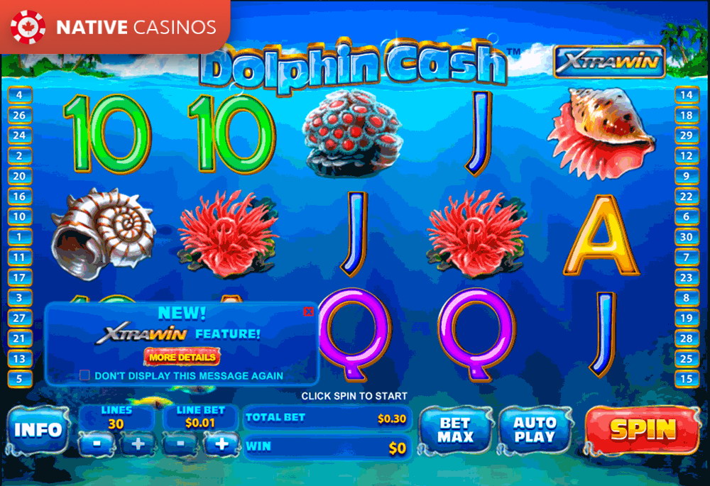 Play Dolphin Cash Slot Online by PlayTech For Free