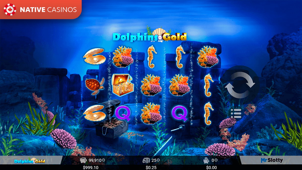 Play Dolphins Gold By MrSlotty