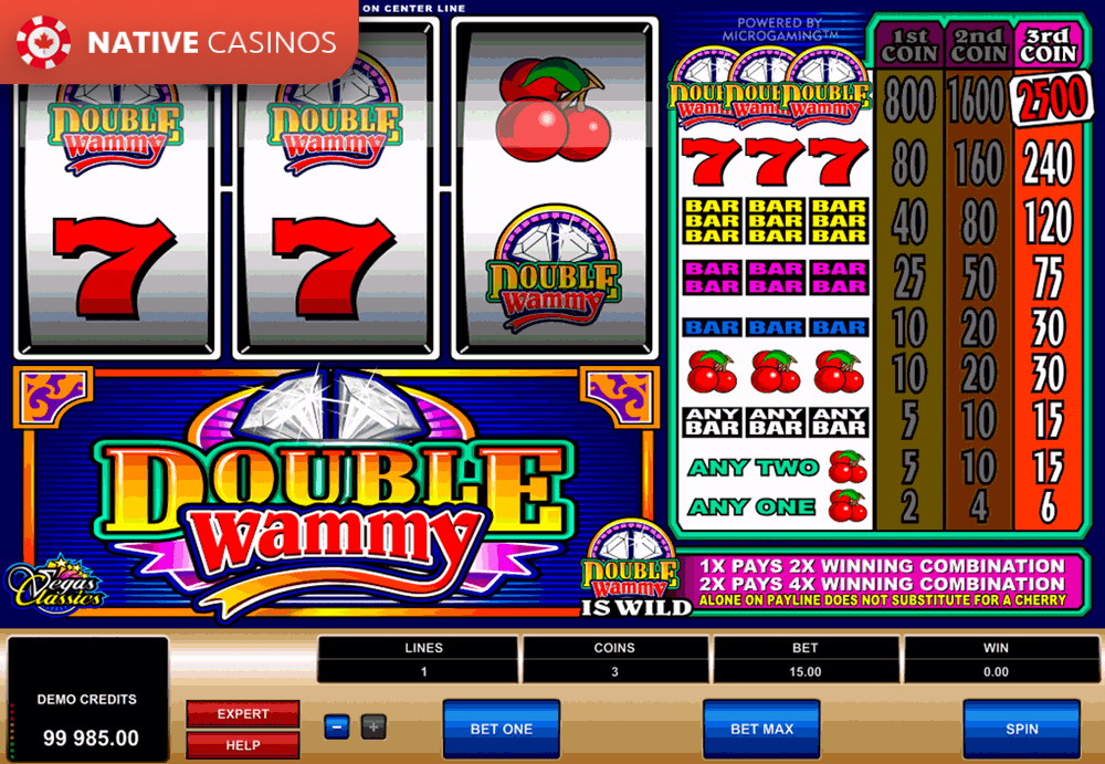 Play Double Wammy by Microgaming