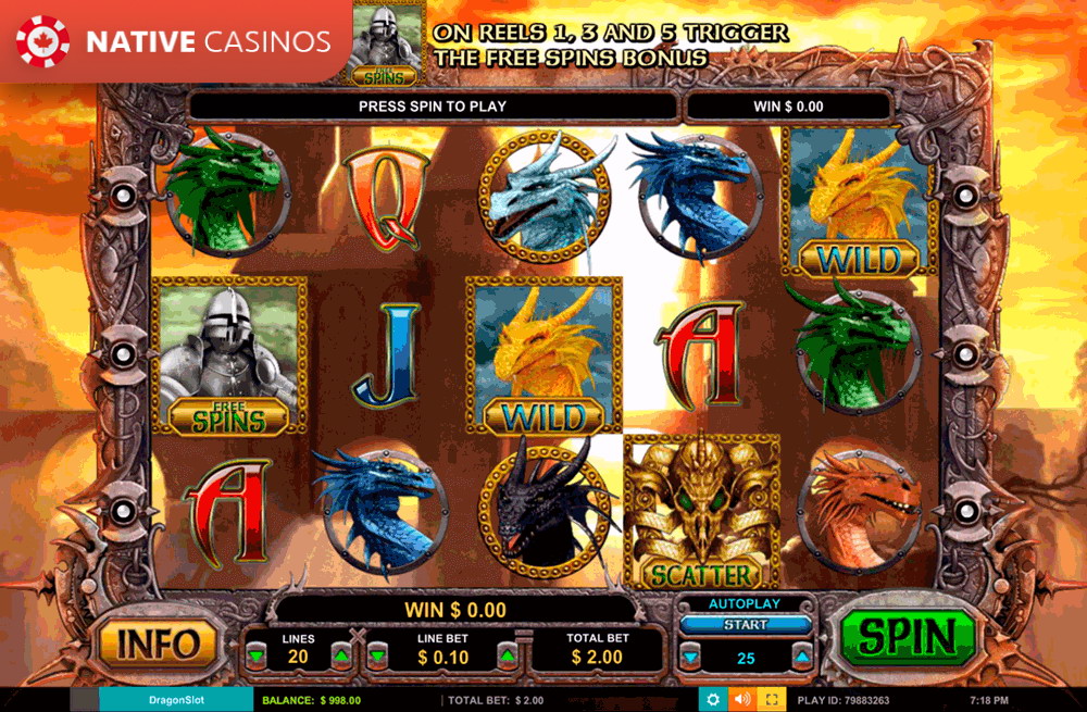 Play Dragon Slot By About Leander