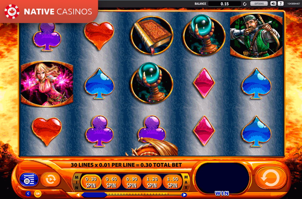 Play Dragon’s Inferno By About WMS