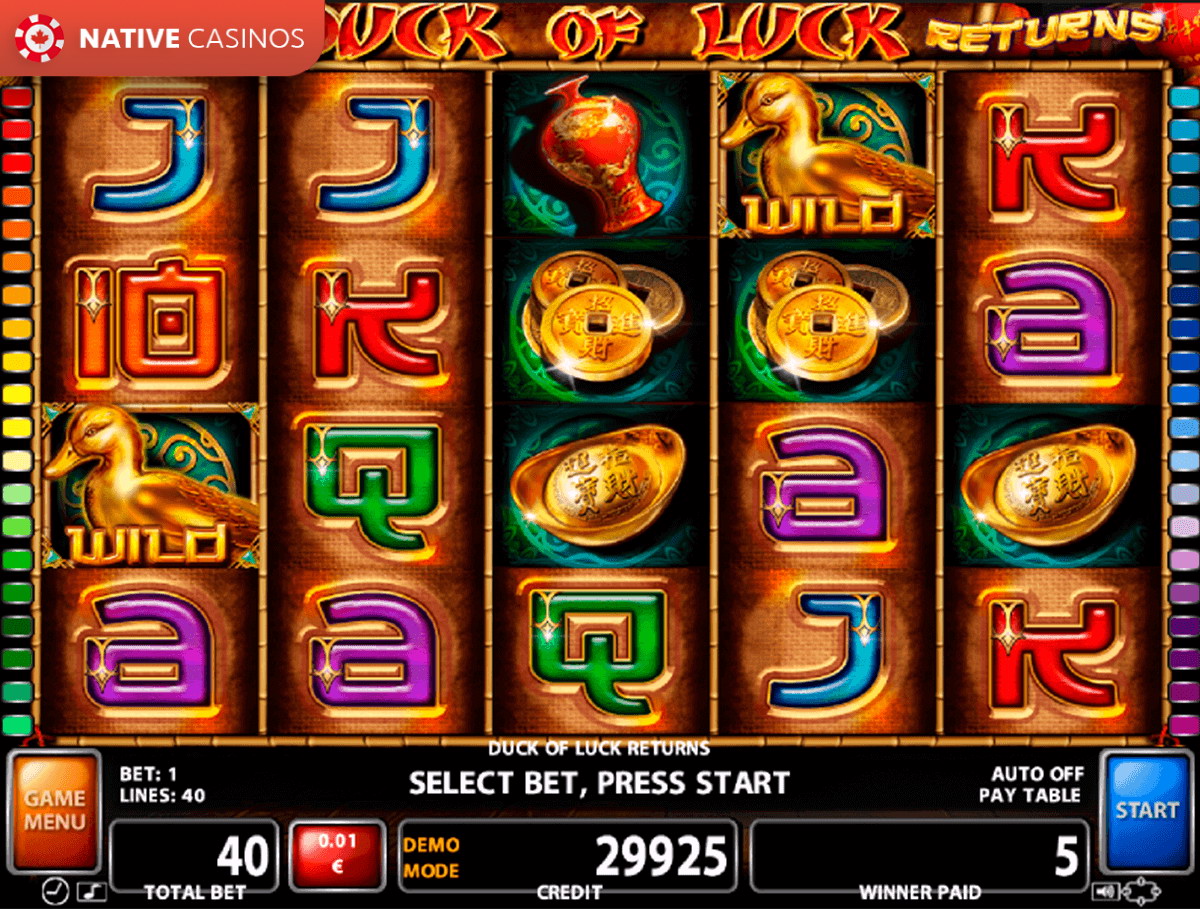 Play Duck of Luck returns By Casino Technology