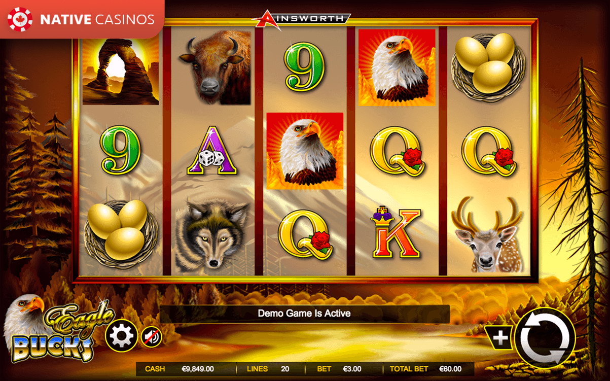 Play Eagle Bucks Slot Machine by Ainsworth For Free