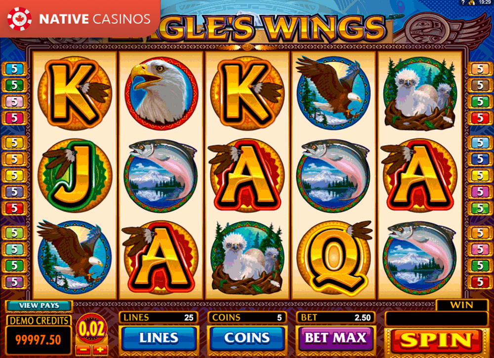 Play Eagle’s Wings by Microgaming