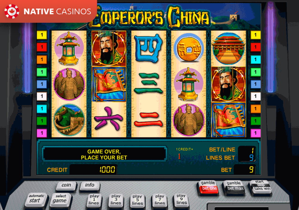 Play Emperor’s China By Novomatic Info