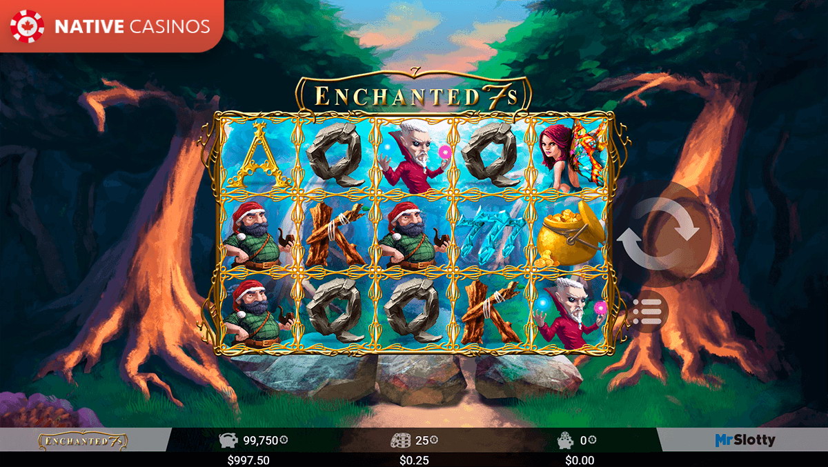 Enchanted 7s online slot game for free with no download!
