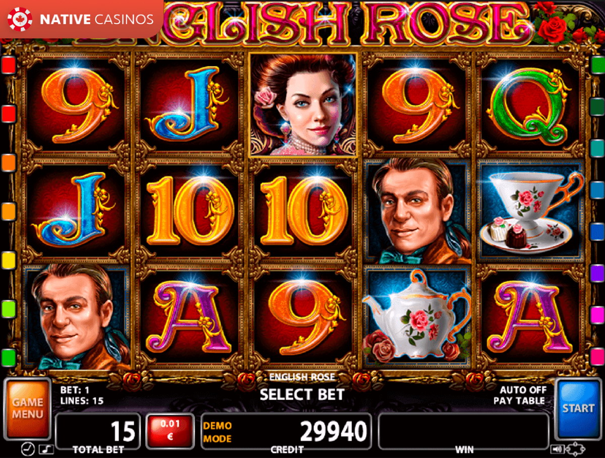 Play English Rose By Casino Technology
