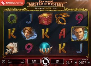 Fantasini: Master of Mystery Slot by NetEnt For Free