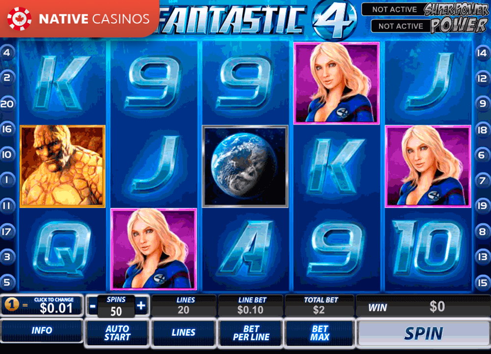 Play Fantastic Four By PlayTech