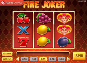 Fire Joker Slot Review by Play’n Go