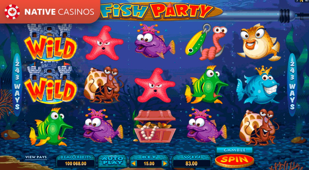 Play Fish Party by Microgaming