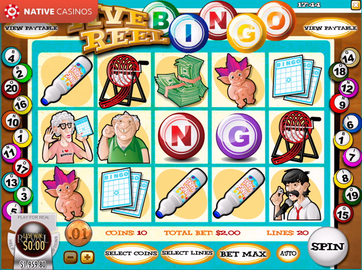 Play Five Reel Bingo By Rival