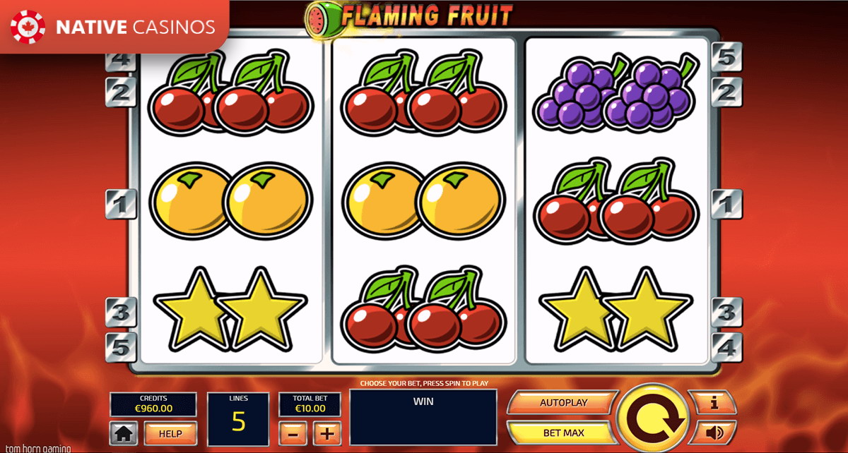 Play Flaming Fruit By Tom Horn