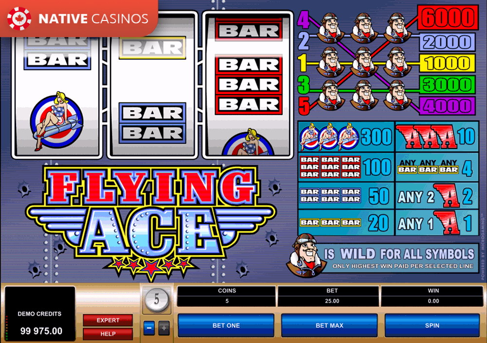 Play Flying Ace by Microgaming