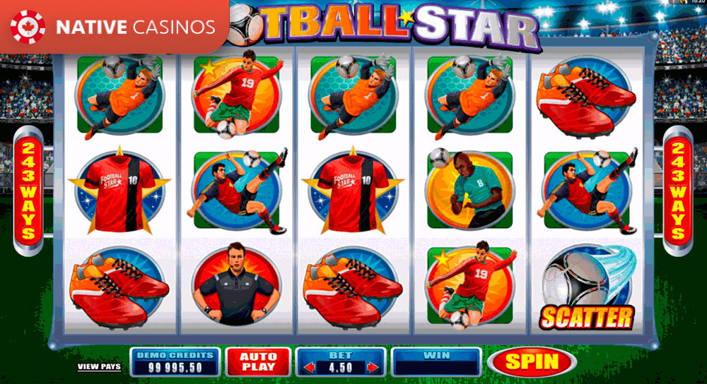 Play Football Star by Microgaming