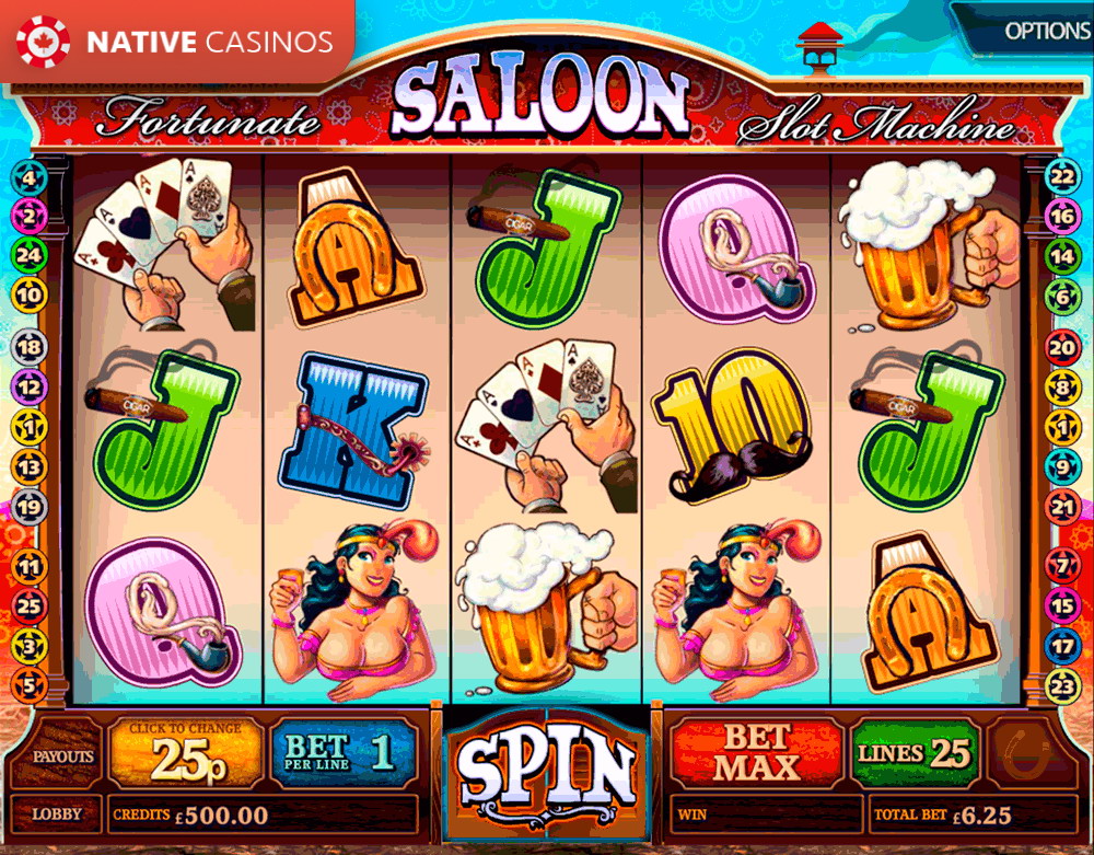 Play Fortunate Saloon By MultiSlot