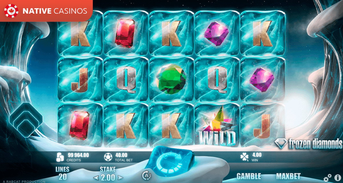 Play Frozen Diamonds Slot Online by Rabcat – Slot Review
