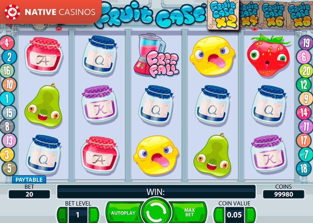 Play Fruit Case By NetEnt