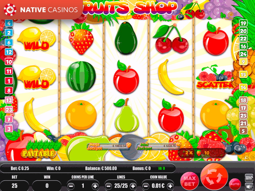 Play Fruit Shop By Portomaso Gaming