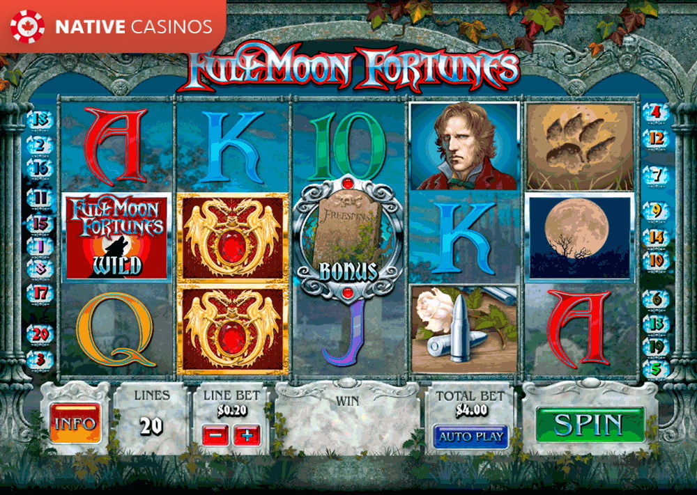 Play Full Moon Fortunes By PlayTech