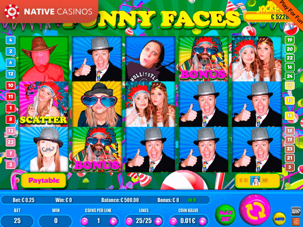 Play Funny Faces By Portomaso Gaming