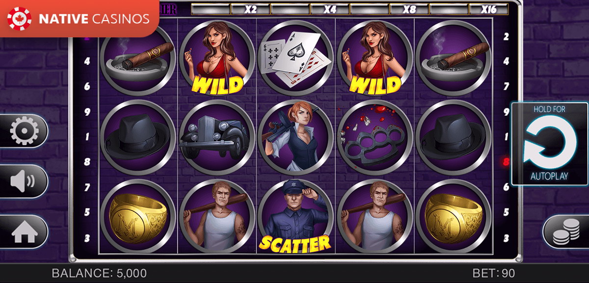 Play Gangster Slots By Spinomenal