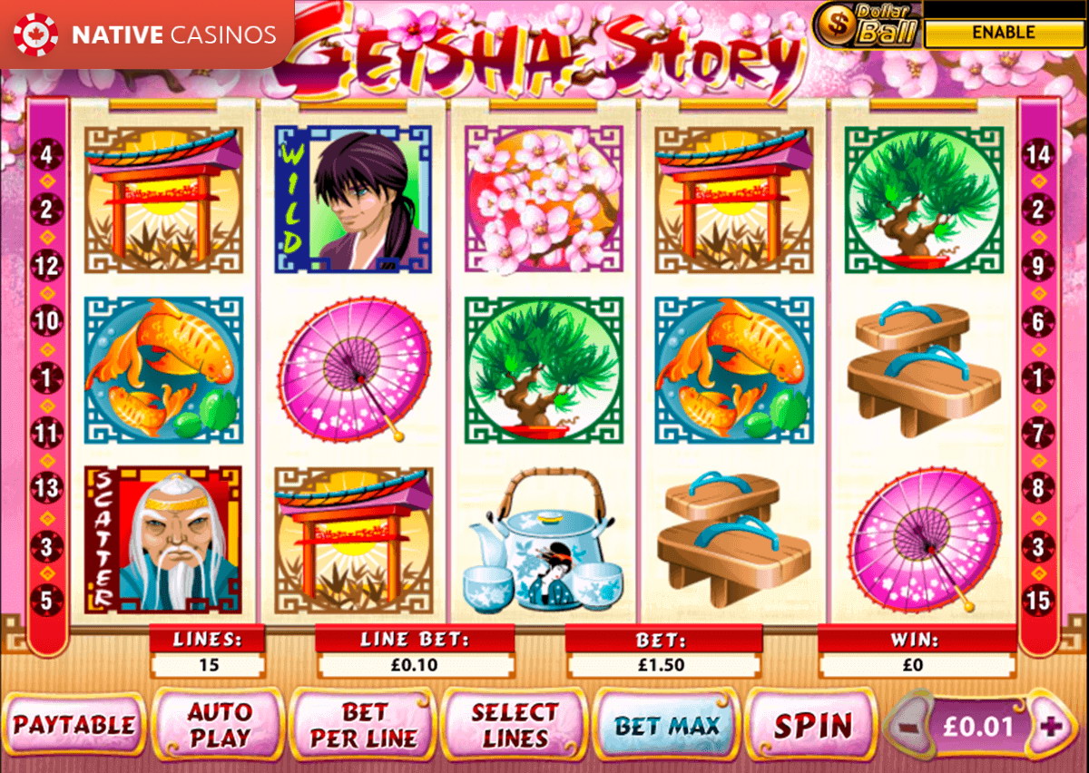 Play Geisha Story Slot Machine by PlayTech For Free