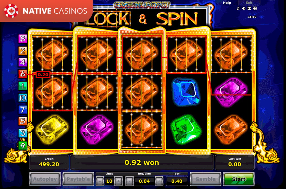 Play Gemstone Jackpot By Novomatic Info