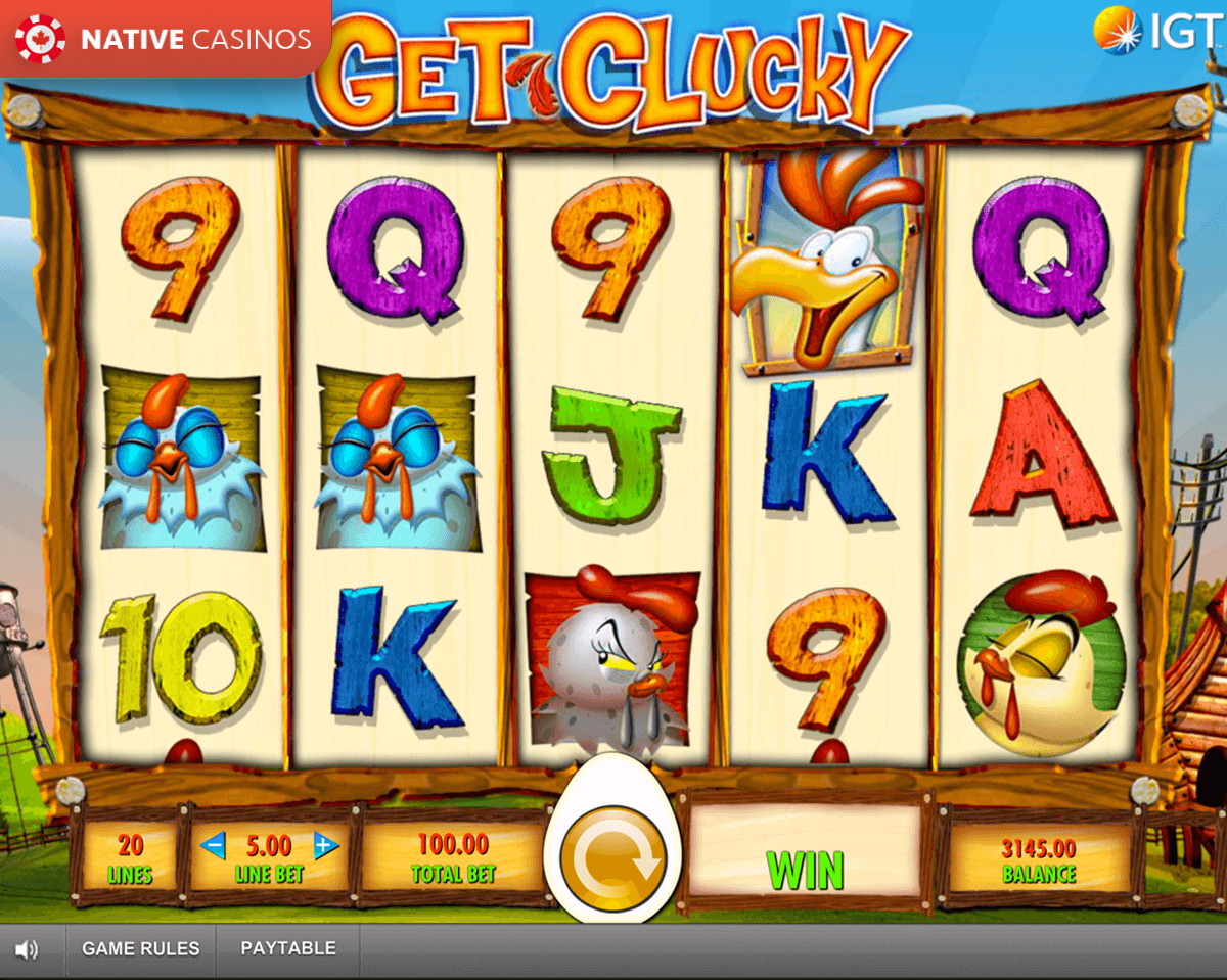 Play Get Clucky Slot Machine by IGT