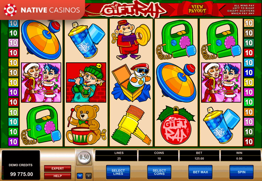 Play Gift Rap by Microgaming