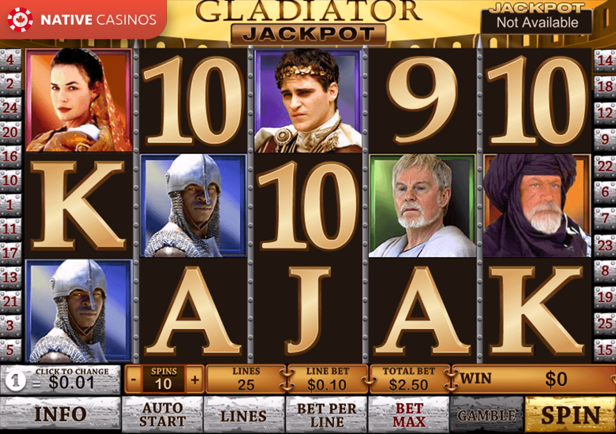 Play Gladiator Jackpot By PlayTech