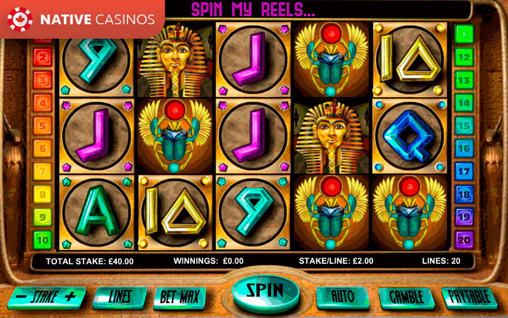 Play Gods of the Nile II By OpenBet