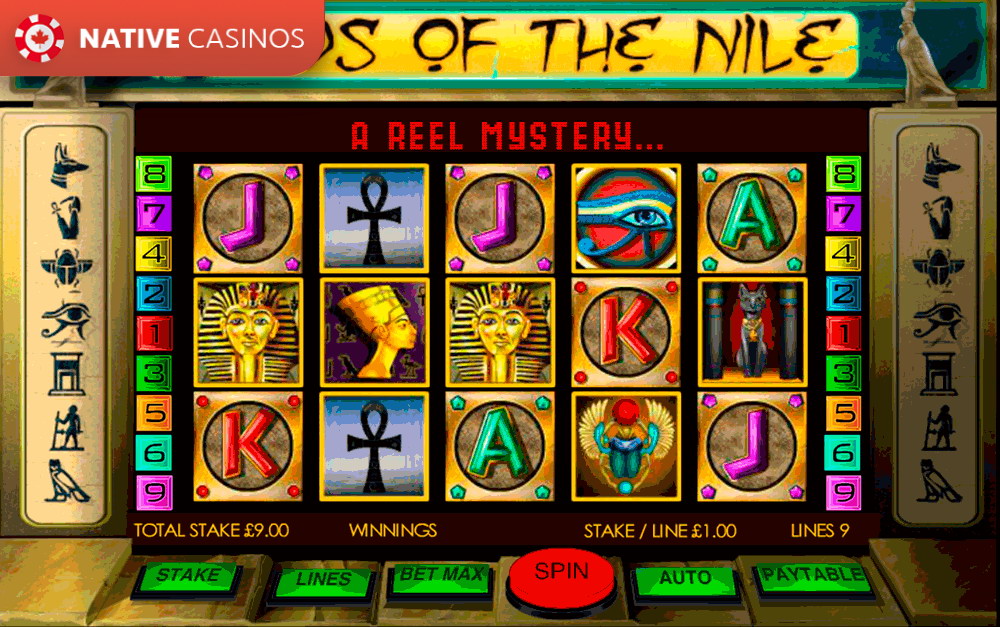 Play Gods of the Nile By OpenBet