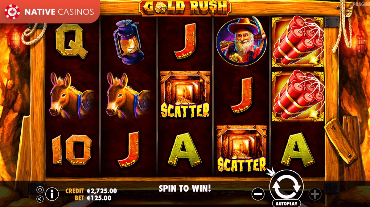 Gold Rush Slot by Pragmatic Play For Free on NativeCasinos