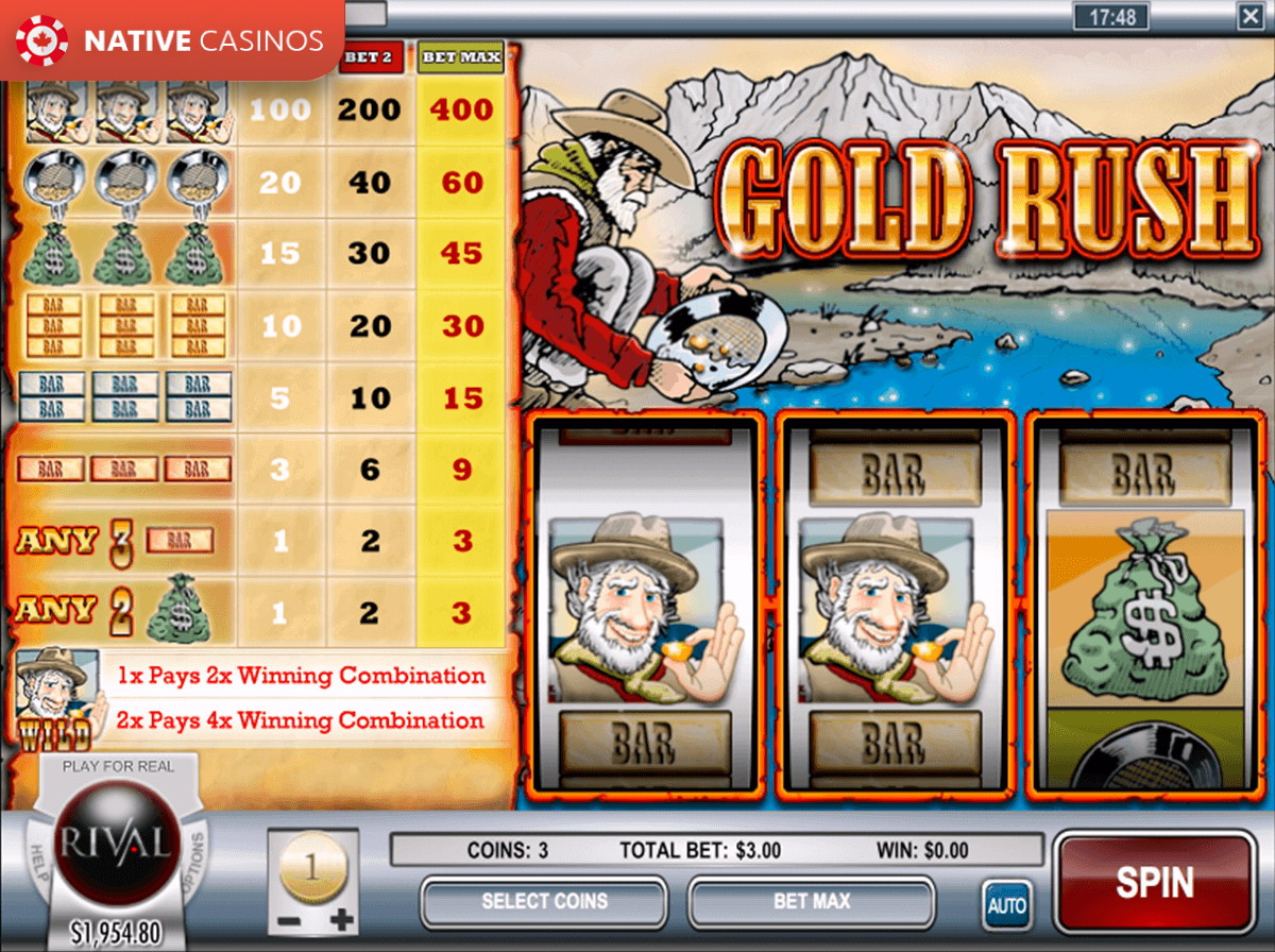 Play Gold Rush By Rival