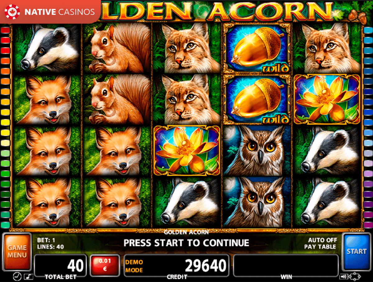 Play Golden Acorn By Casino Technology
