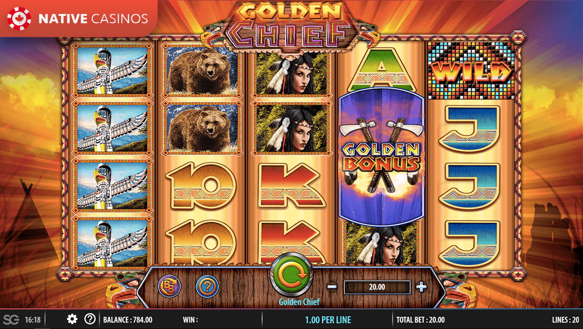 Play Golden Chief By Barcrest Info