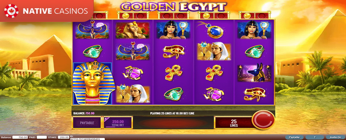 Play Golden Egypt Slot Machine by IGT