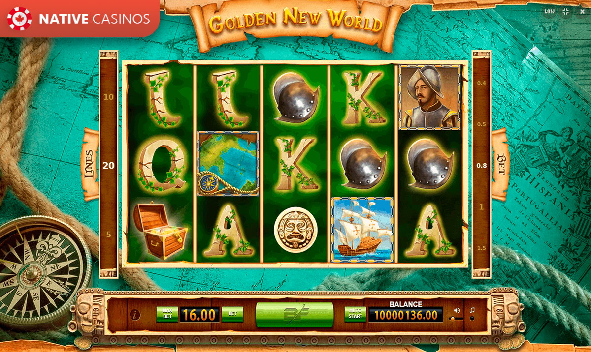 Play Golden New World By BF Games