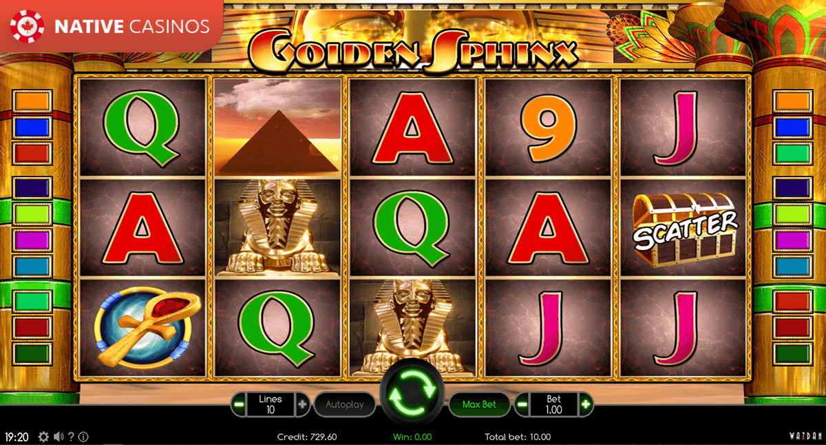 Play Golden Sphinx By Wazdan