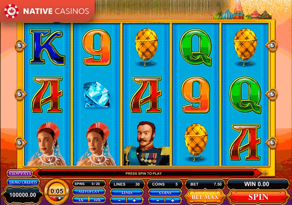 Play Great Czar by Microgaming