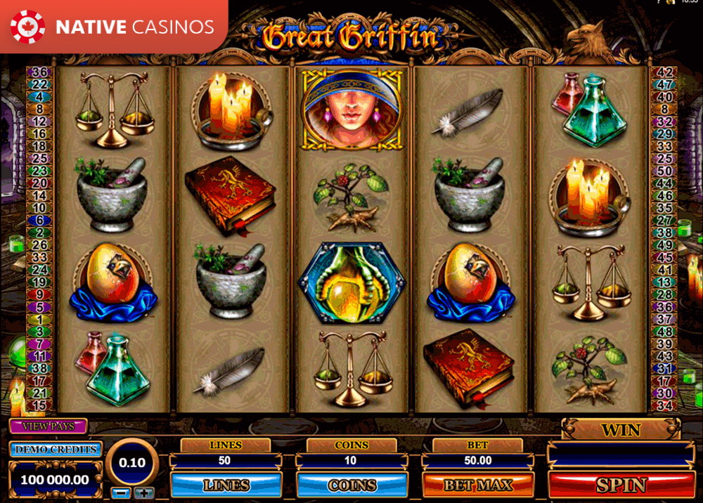 Play Great Griffin by Microgaming
