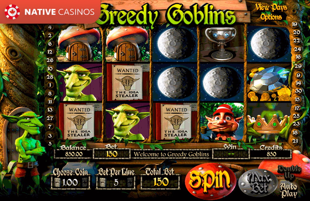 Play Greedy Goblins By About BetSoft