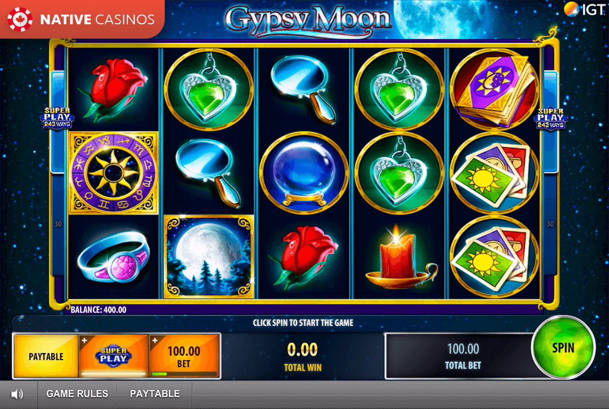 Play Gypsy Moon Slot Machine Online by IGT For Free