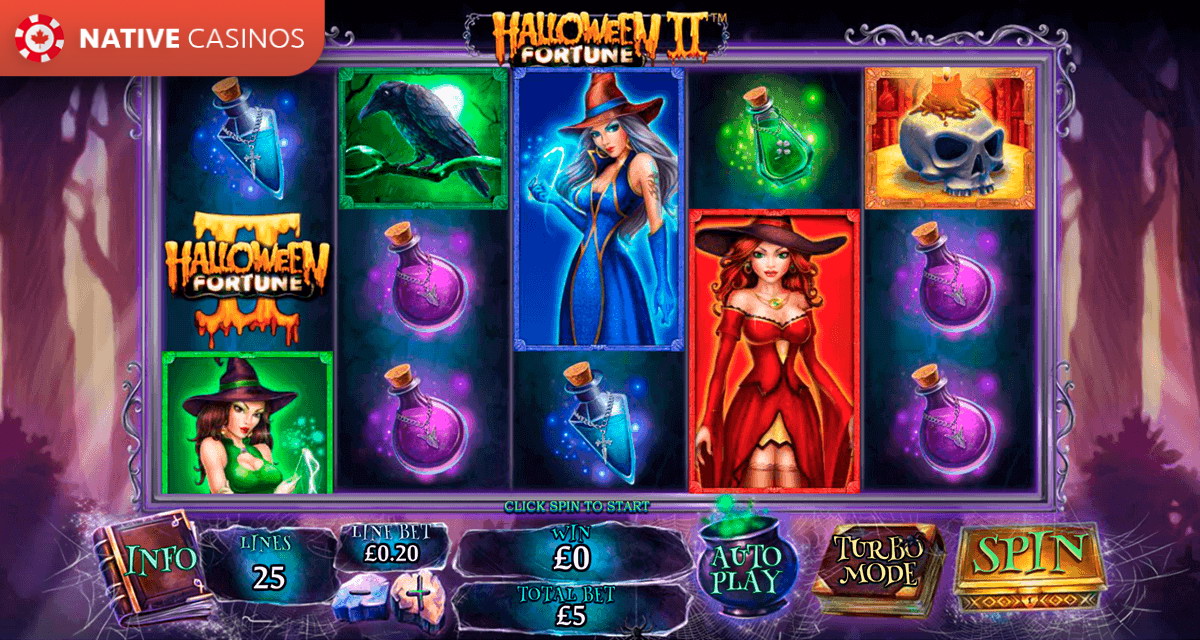 Play Halloween Fortune 2 RTP Slot By PlayTech