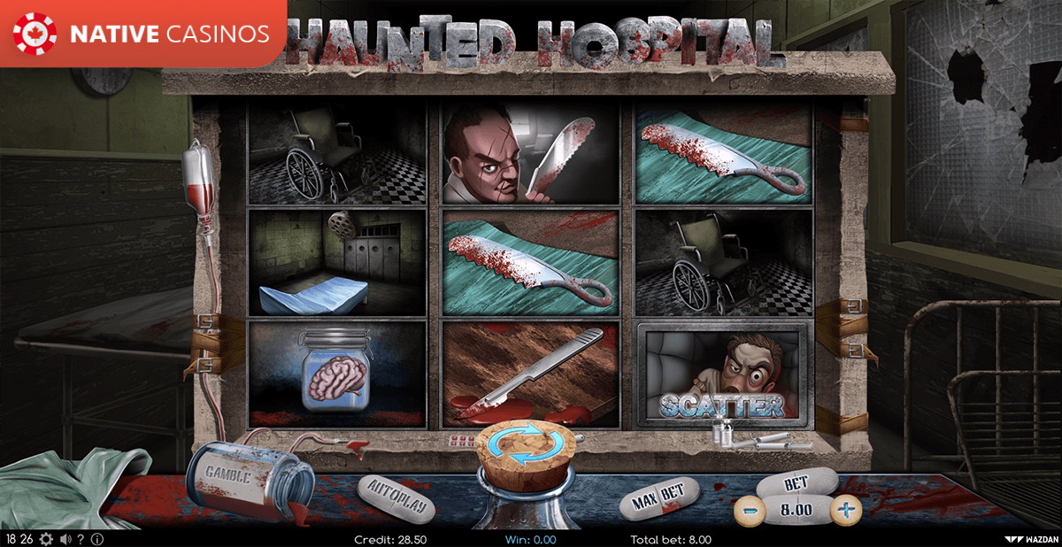 Play Haunted Hospital By Wazdan